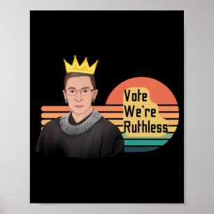 Ruth Bader Ginsberg RBG Poster