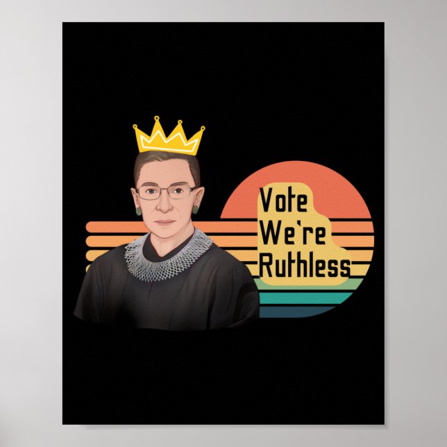 Ruth Bader Ginsberg RBG Poster (Vorne)