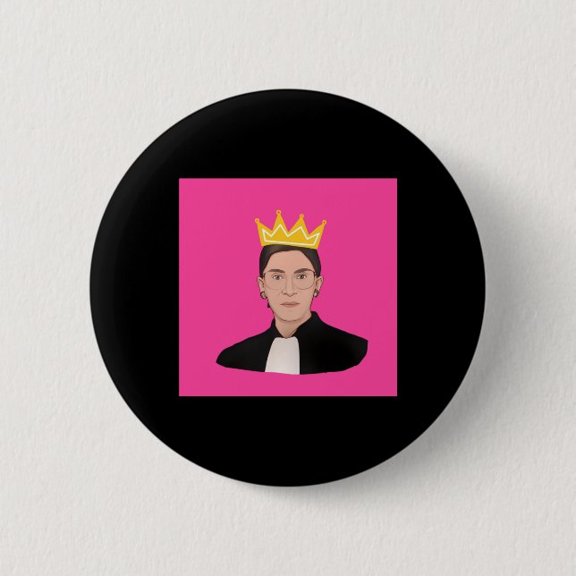 Ruth Bader Ginsberg RBG Poster Button (Vorderseite)