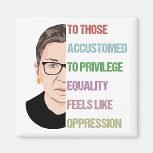Ruth Bader Ginsburg, berühmtes RBG Poster Magnet
