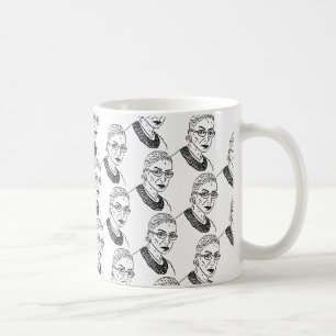 Ruth Bader Ginsburg, die Ruth-Tasse wiederholt Tasse
