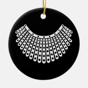 Ruth Bader Ginsburg, Dissent collar RBG Keramik Ornament