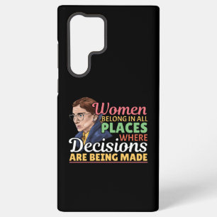 Ruth Bader Ginsburg Feministische Anwältin Richter Samsung Galaxy Hülle