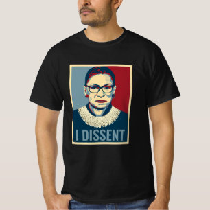 Ruth Bader Ginsburg I Dissent Pop-Art Man's T-Shirt