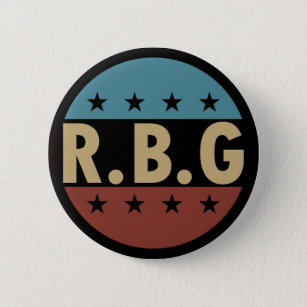 Ruth Bader Ginsburg - Notorious RBG Button