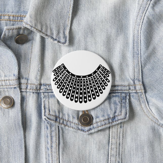 Ruth Bader Ginsburg Notorious RBG Collar Button (Beispiel)