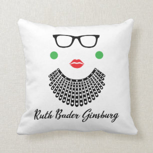 Ruth Bader Ginsburg, Notorious RBG, Dissent Collar Kissen