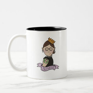 Ruth Bader Ginsburg, notorisches RBG Zweifarbige Tasse
