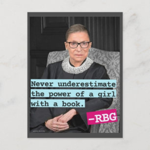 Ruth Bader Ginsburg Postcard, Oberster Gerichtshof Postkarte