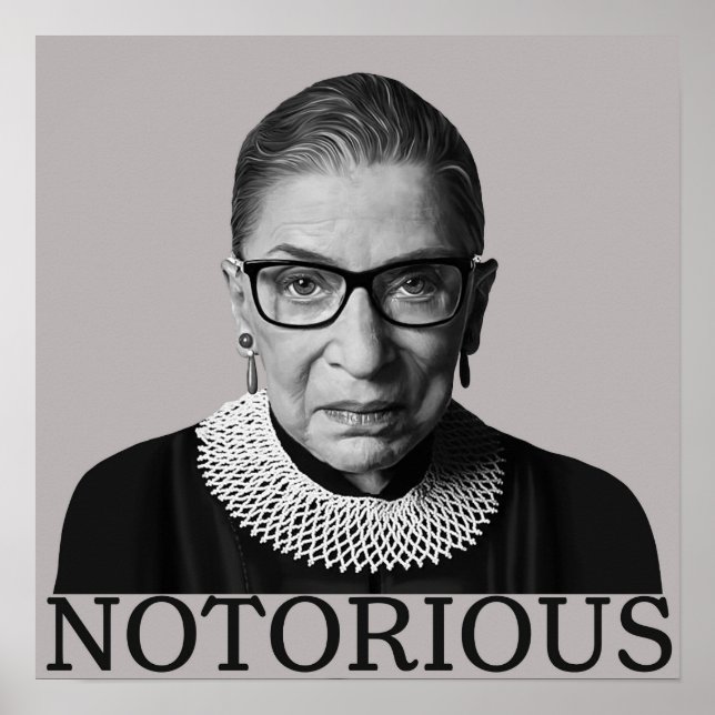 Ruth Bader Ginsburg Poster (Vorne)