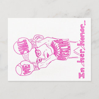 Ruth Bader Ginsburg Postkarte