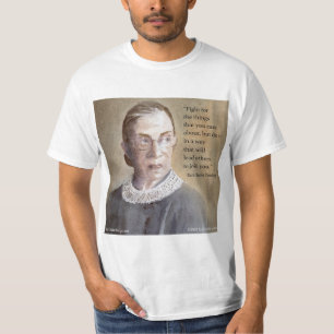 Ruth Bader Ginsburg & Quote T-Shirt