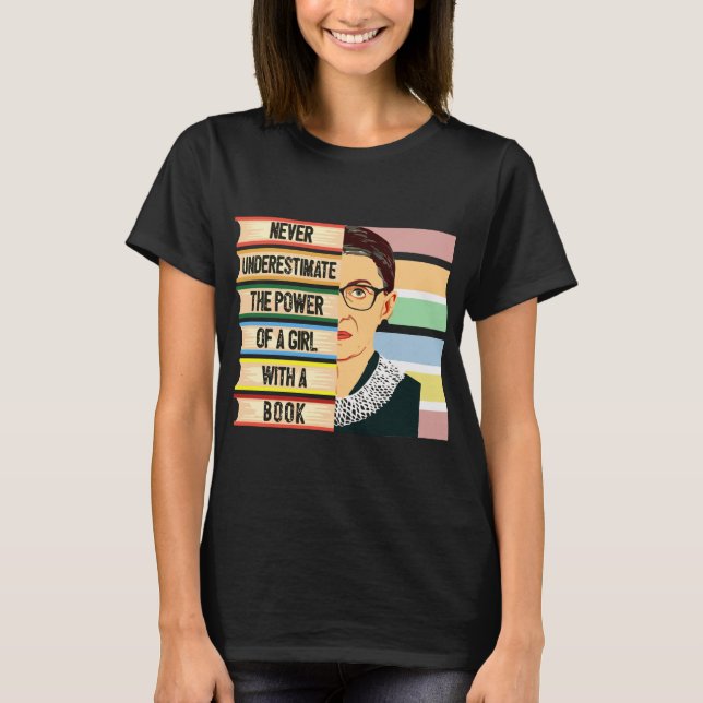 Ruth Bader Ginsburg Quote T - Shirt (Vorderseite)