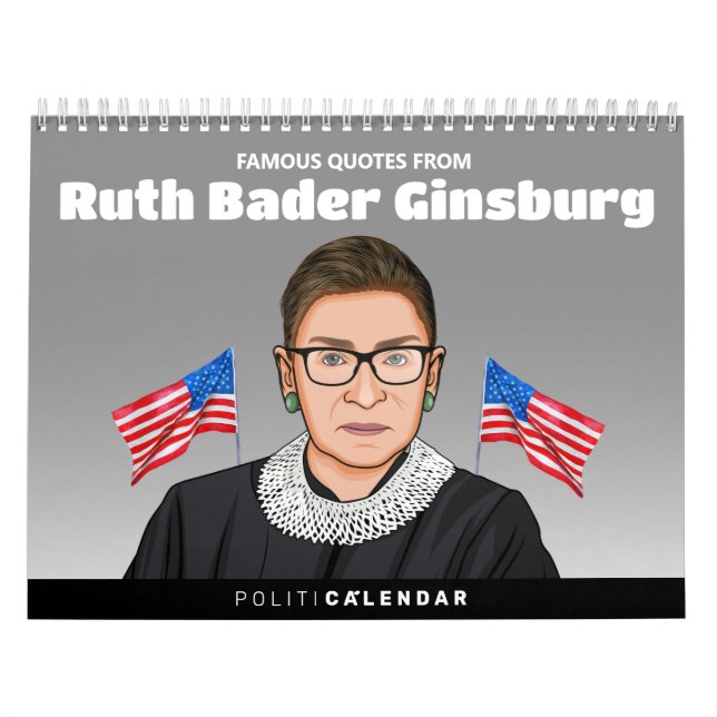Ruth Bader Ginsburg Quotes-Kalender Kalender (Titelbild)