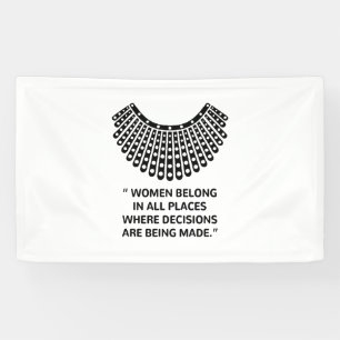 RUTH BADER GINSBURG RBG BANNER