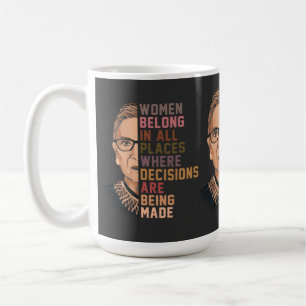 Ruth Bader Ginsburg RBG Kaffeetasse