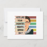 Ruth Bader Ginsburg RBG Quote Girl with B