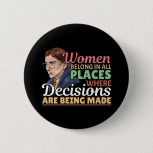 Ruth Bader Ginsburg Richterin Button
