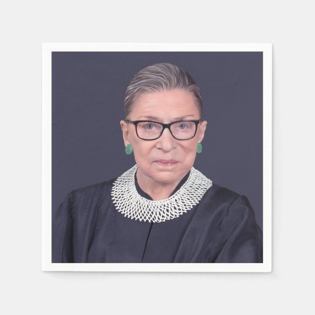 Ruth Bader Ginsburg Serviette (Vorderseite)