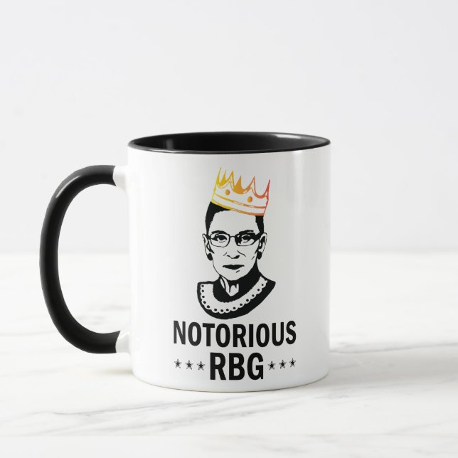 Ruth Bader Ginsburg Tasse, Notoring RBG Tasse (Links)