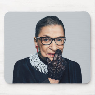 Ruth Bader Ginsburg Wall Clock Mousepad