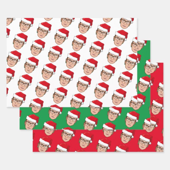 RUTH BADER GINSBURG Weihnachten Geschenkpapier Set (Set)