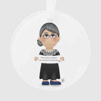 Ruth Bader Ginsburg Zitat 1 Ornament