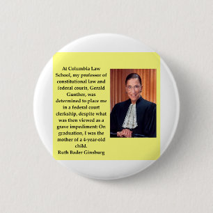 Ruth Bader Ginsburgquote, ruth, bader, ginsburg, s Button
