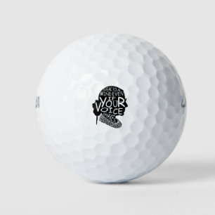 Ruth Bader spricht Ihre Meinung, selbst wenn Ihre Golfball