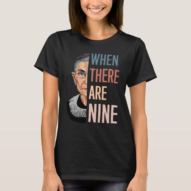 Ruth bei neun RBG T-Shirt (Vorderseite)