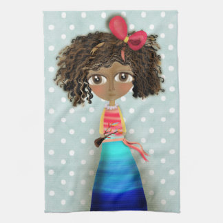 Ruth Fitta-Schulz - Art Doll Wohngestaltung Afrika Handtuch