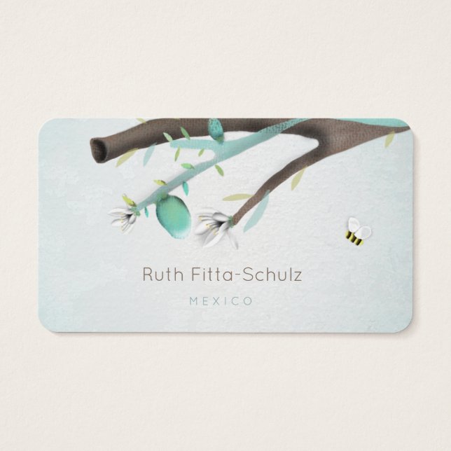 Ruth Fitta-Schulz - Lemon tree and Little Bee 2017 (Rückseite)