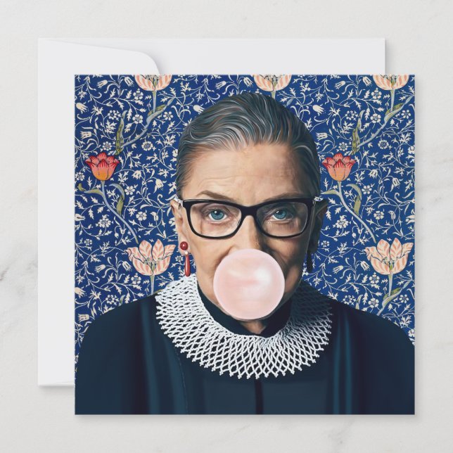 Ruth Ginsburg Pink gum Medway Tapestry (Vorderseite)