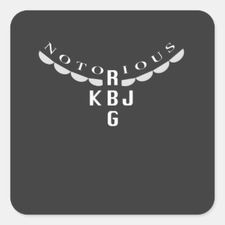 Ruth Ginsburg und Ketanji Jackson Square Sticker