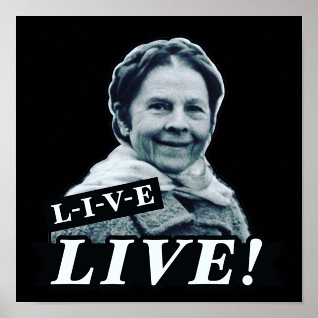 Ruth Gordon Harold und Maude LIVE Poster (Vorne)