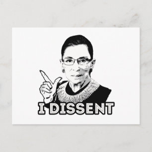 Ruth - I Dissent Postkarte