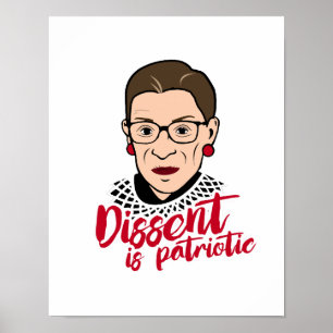 Ruth - Meinungsverschiedenheit ist patriotisch -- Poster