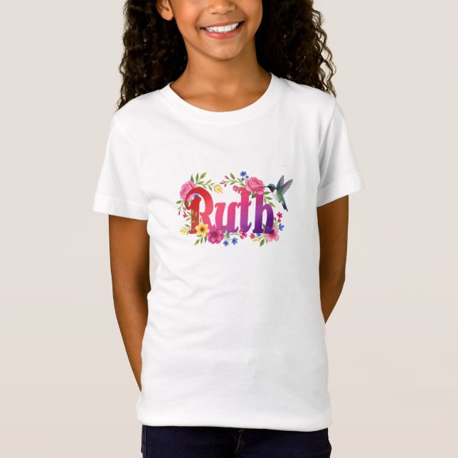 Ruth - Personalised Shirt  - For Kids (Vorderseite)