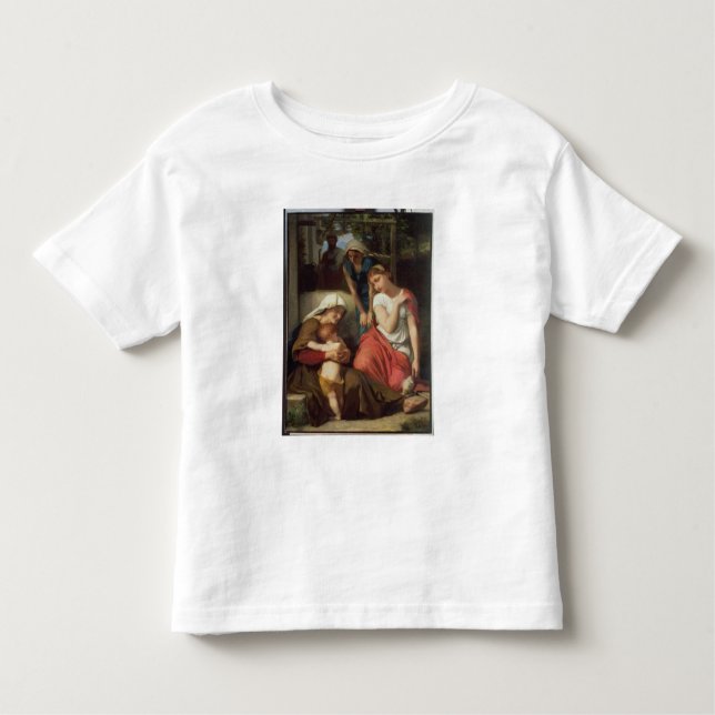 Ruth und Naomi, 1859 (Öl auf Leinwand) Kleinkind T-shirt (Vorderseite)