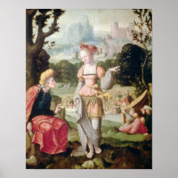 Ruth und Naomi im Feld Boaz, c.1530-40