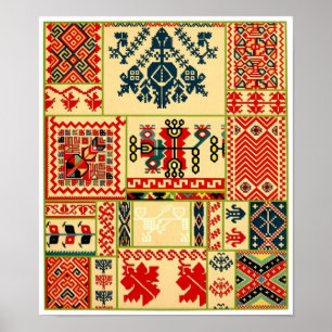 Ruthenian Motifs Poster