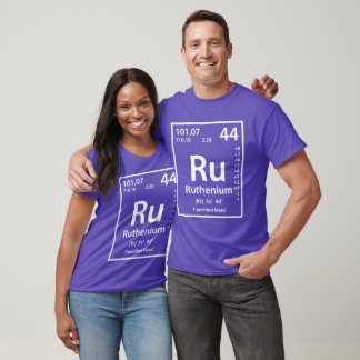 Ruthenium-Element (weiß) T-Shirt