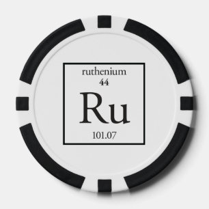 Ruthenium Pokerchips