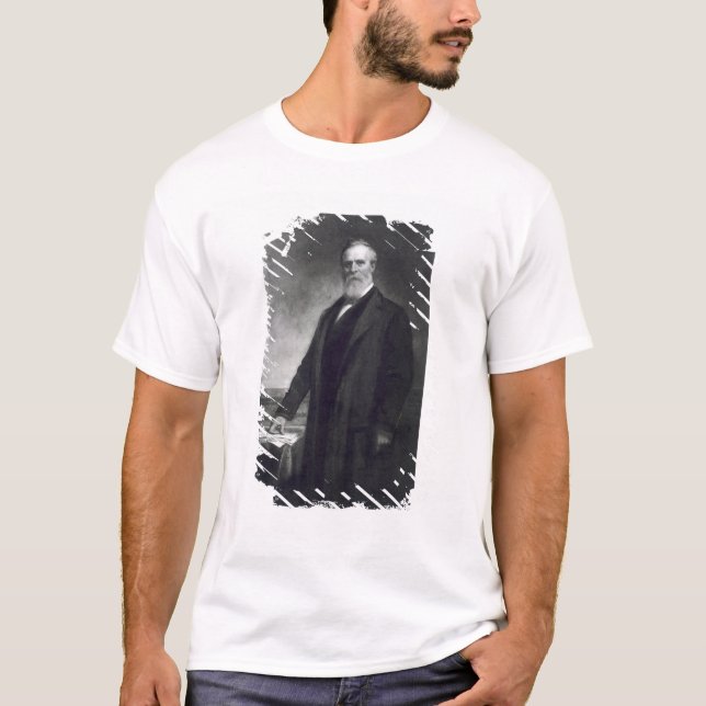 Rutherford B. Hayes, 19. Präsident von vereinigt T-Shirt (Vorderseite)