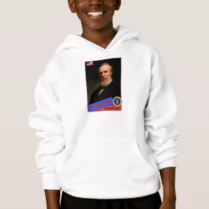 Rutherford B. Hayes Baseballkarte Hoodie