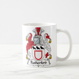 Rutherford-Familienwappen Kaffeetasse