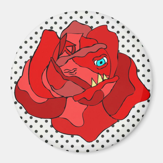 Ruthless Rose Magnet (Vorne)