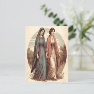 Ruths hoffnungsvolle Reise durch Liebe und Hingabe Postkarte