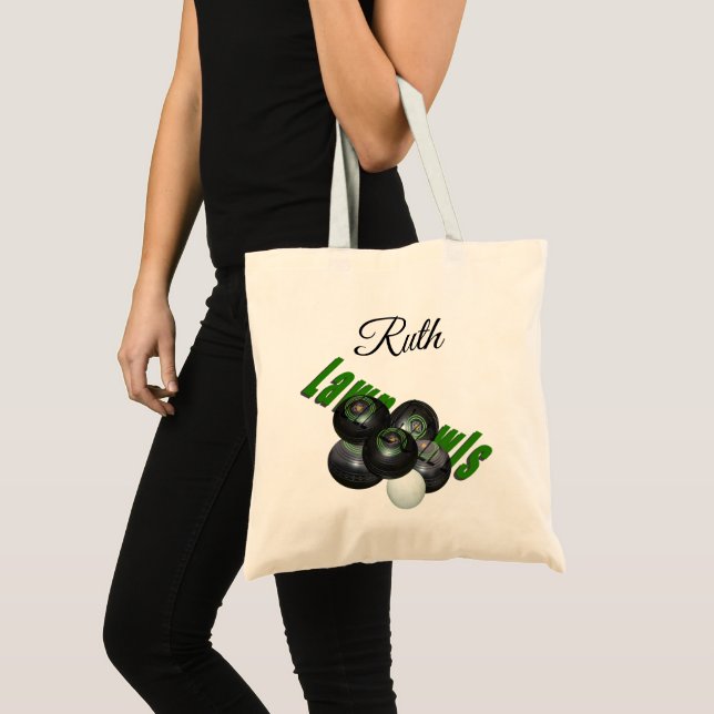 Ruth's Lawn Bowls Tote Bag Tragetasche (Vorderseite (Produkt))