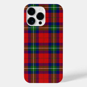 Ruthven Tartan Rot Blau kariert iPhone 14 Pro Max Hülle